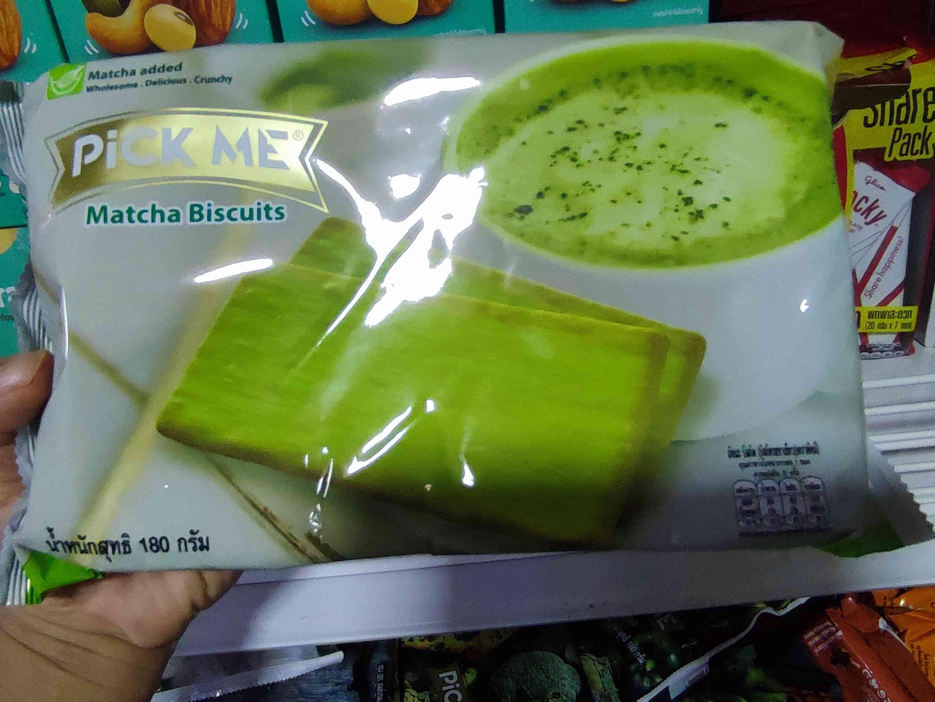 Pick me biscuit matcha