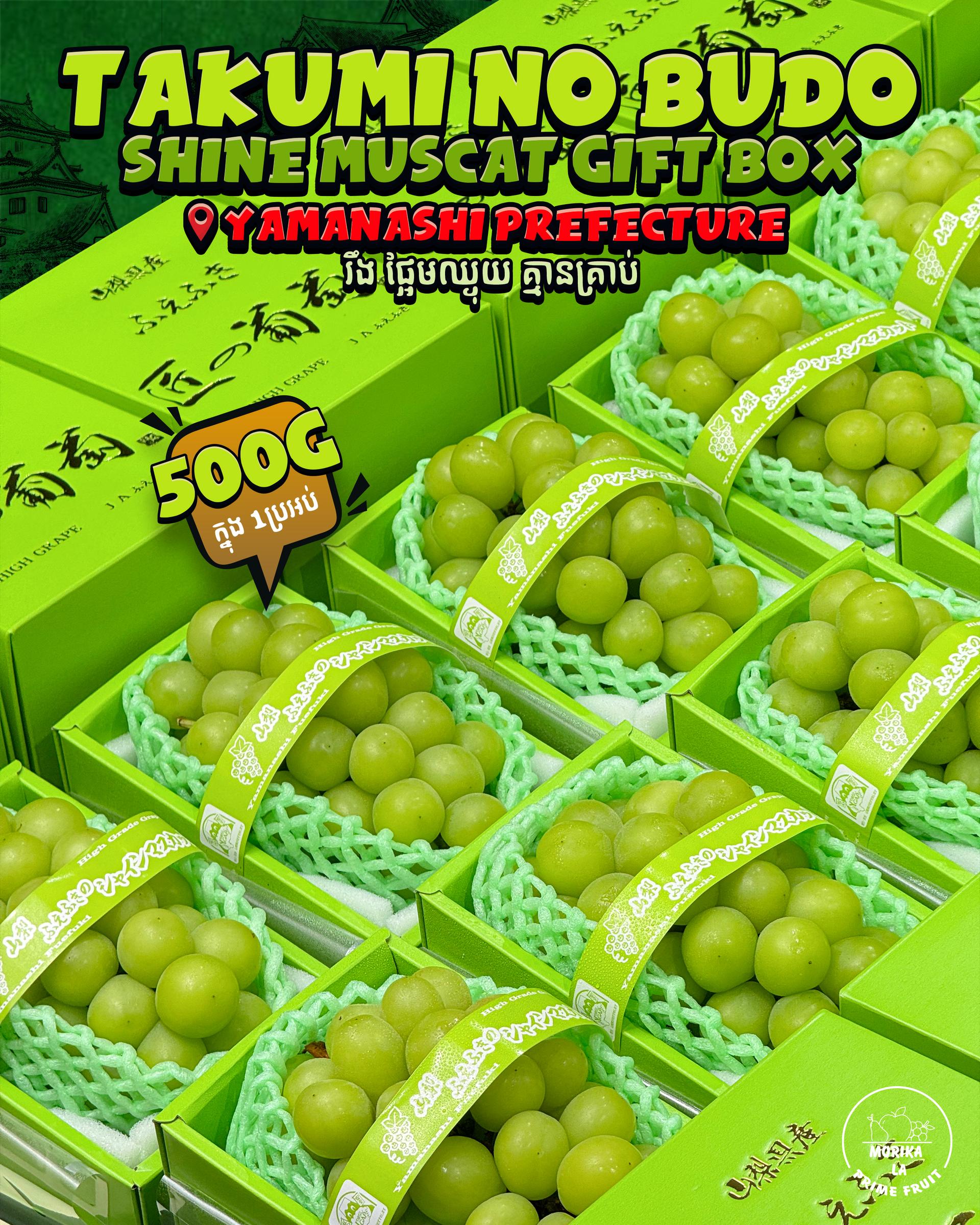 Japan Grapes Takumi No Budo Gift Box