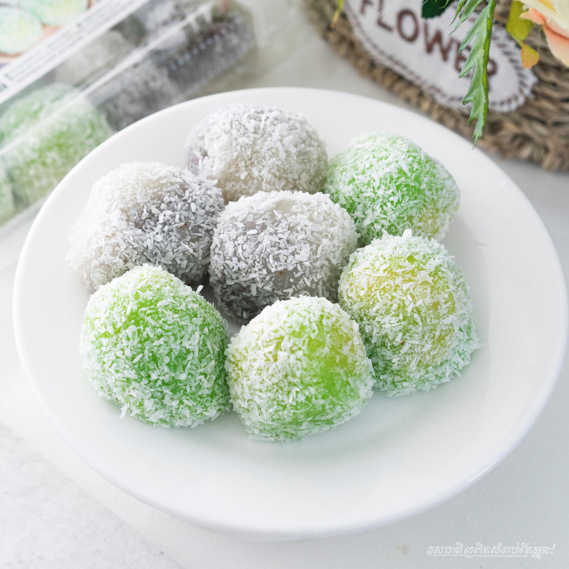 White & Green Snow Cake 1pack