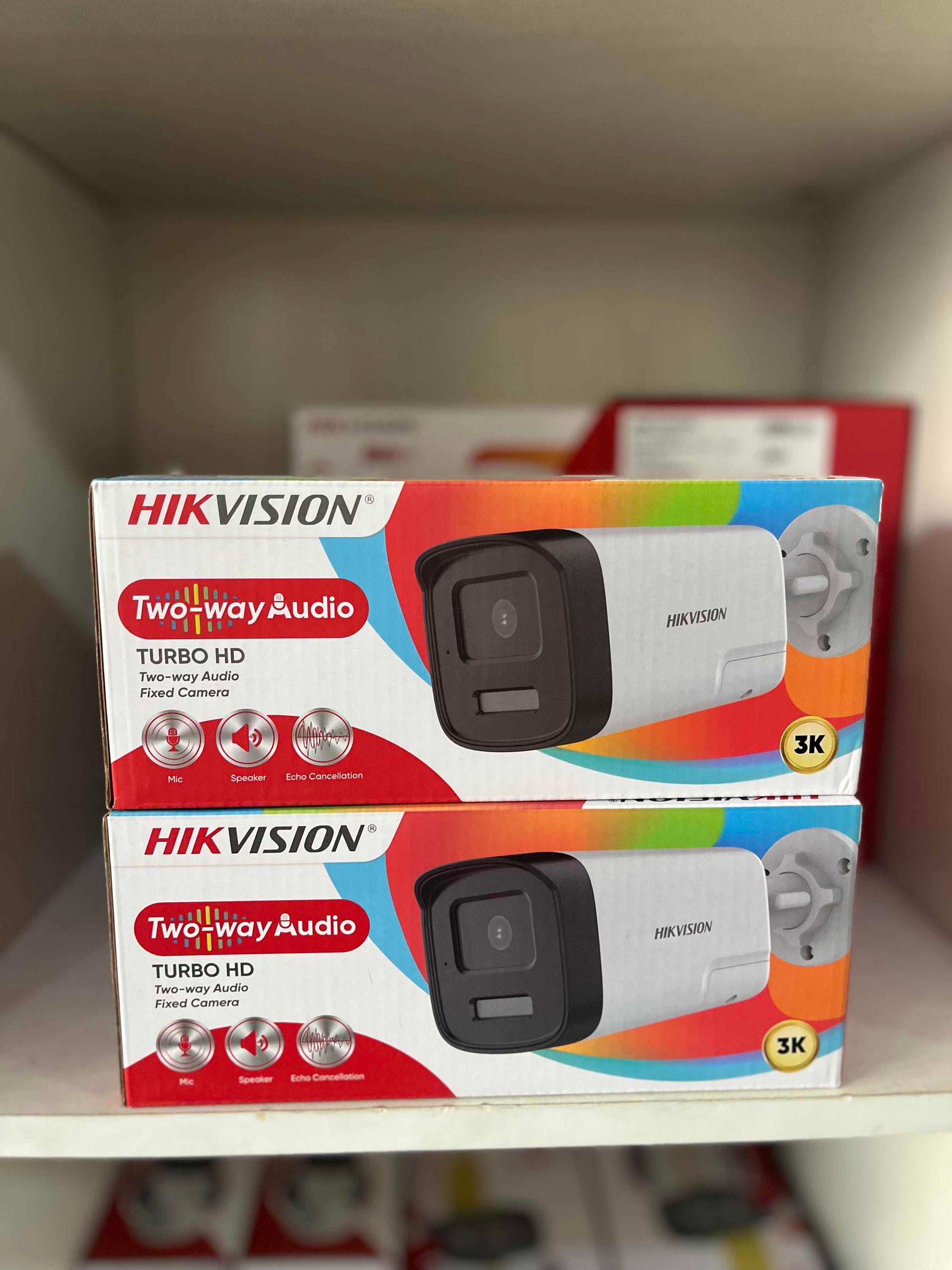 Set4 គ្រាប់ Hivision 3K Two way Audio
