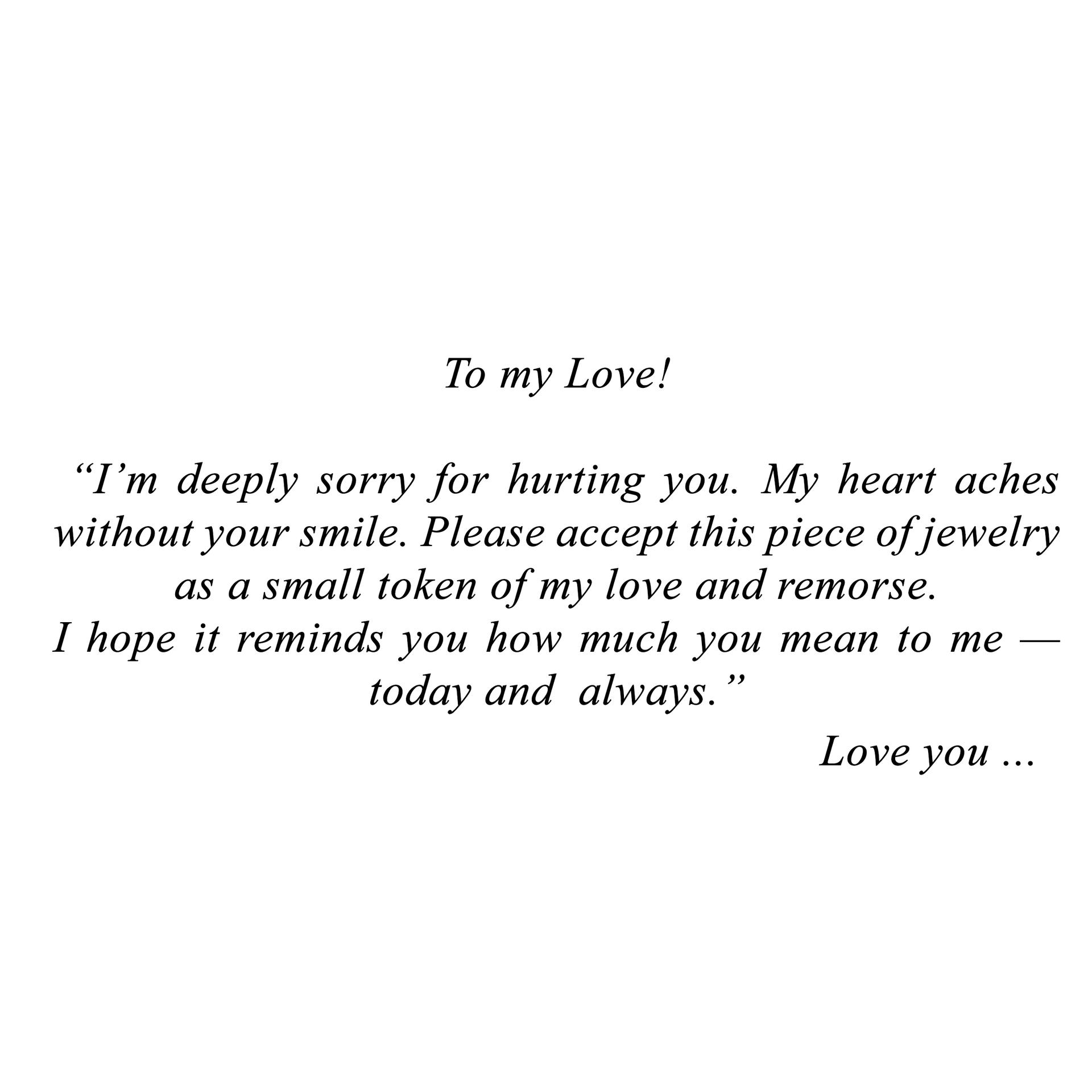 Custom Text Greeting Card
