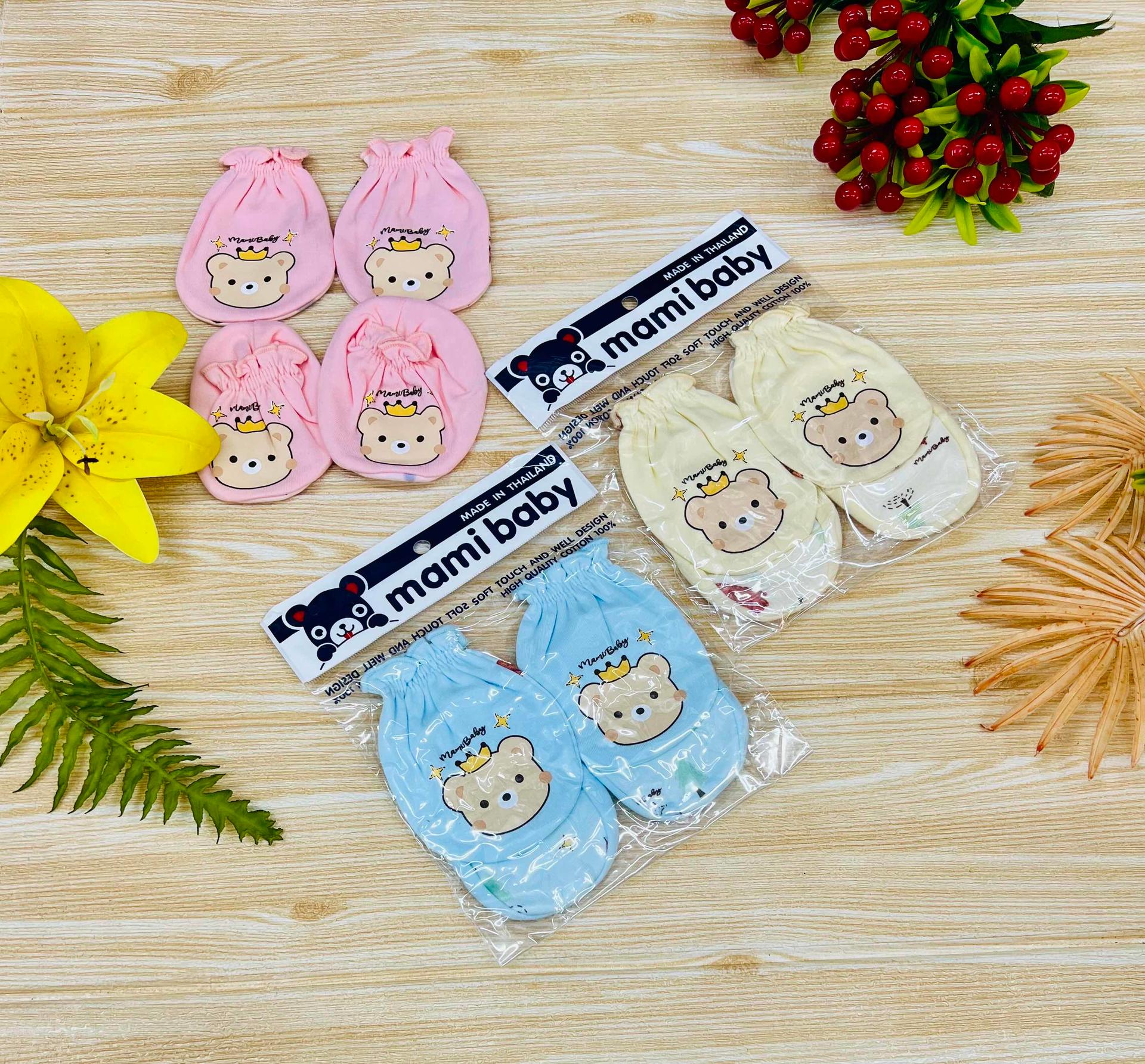 ស្រោមដៃជើងmami baby 1.5$