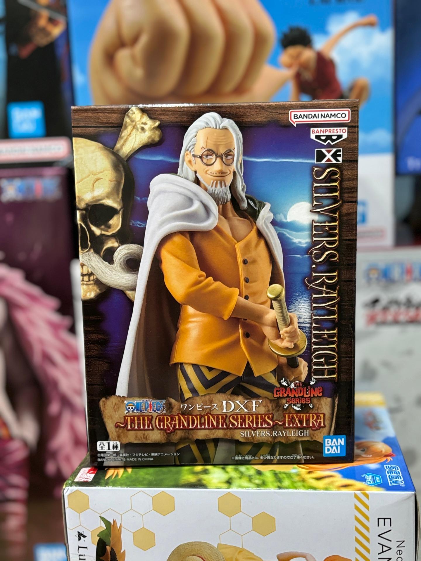 Banpresto One Piece DXF The Grandline Series Extra Silvers Rayleigh figure.