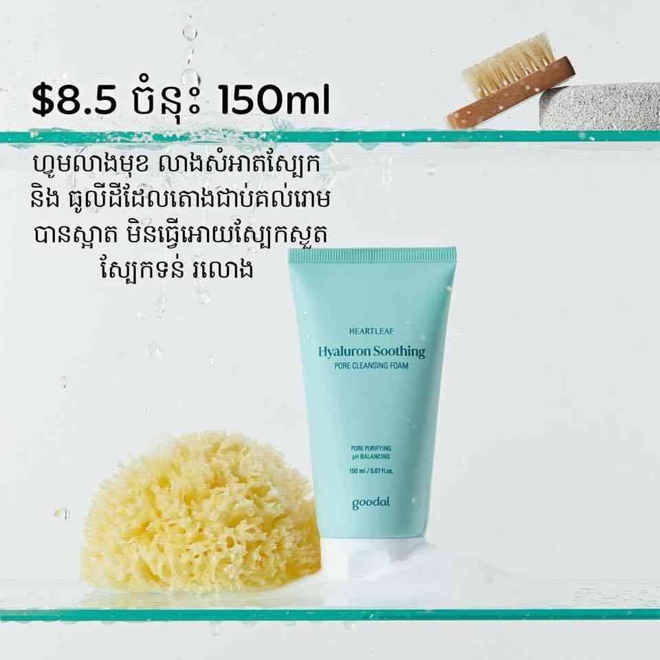 Goodal Hyaluron Smoothing Cleansing Foam 