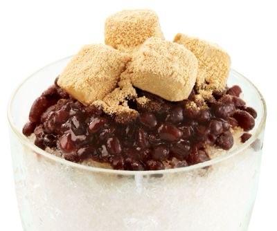 Red bean with Injoilmi bingsu (small)