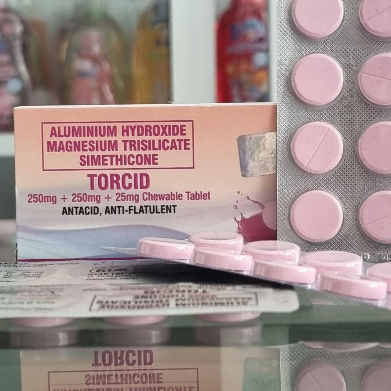 TORCID (Antacid Anti-flatulent) 100Tab 06/2026