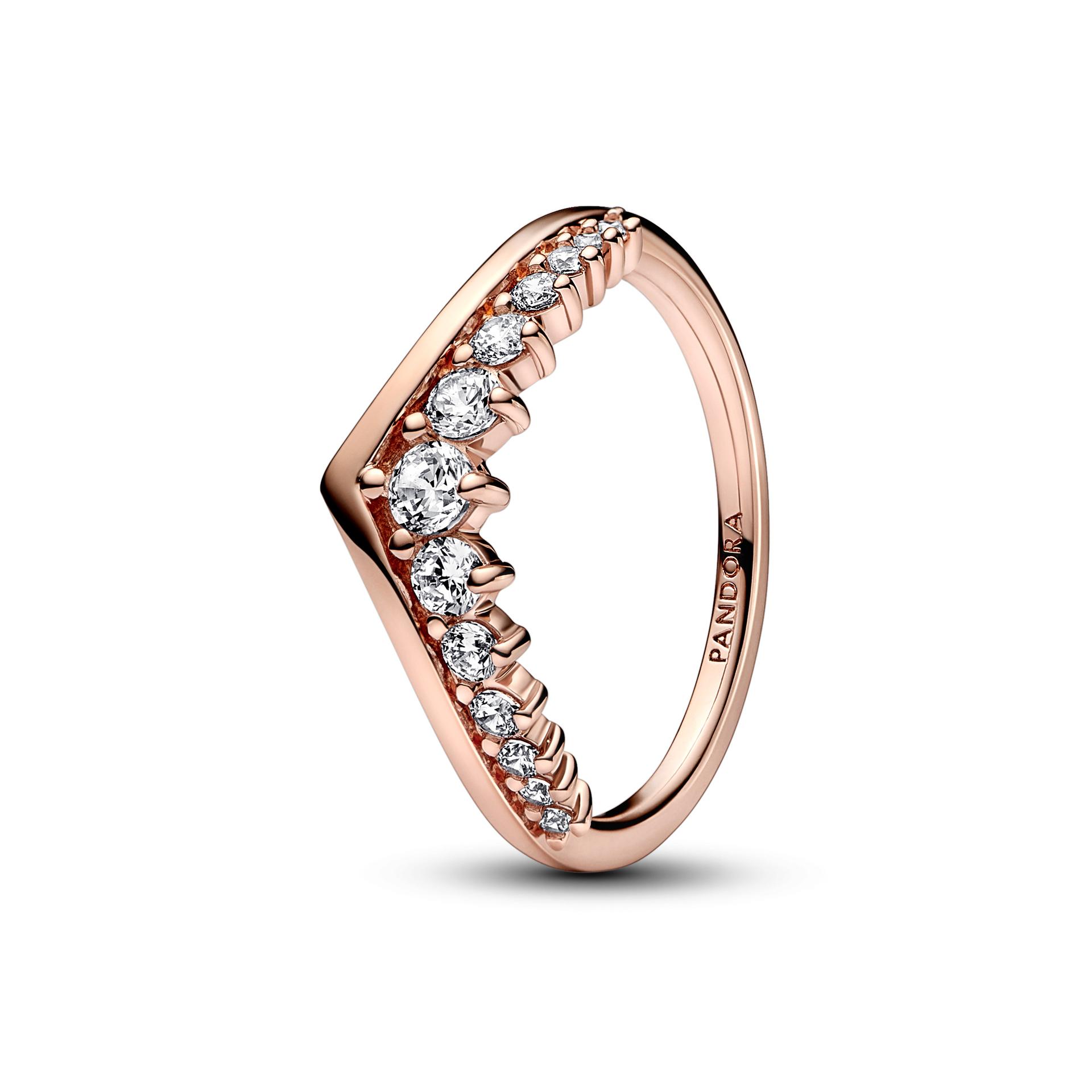 Wish Floating Pavé Ring