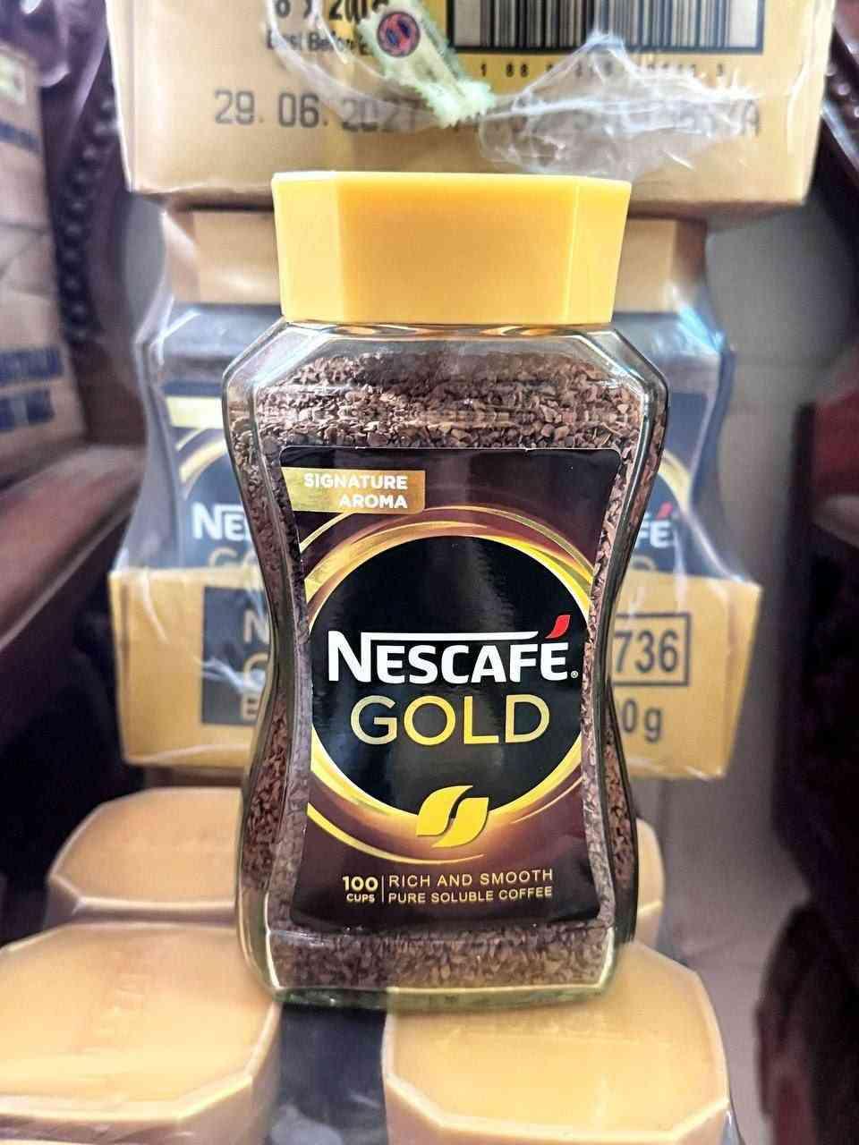Nescafé gold គ្រាប់ 200g (Korea)
