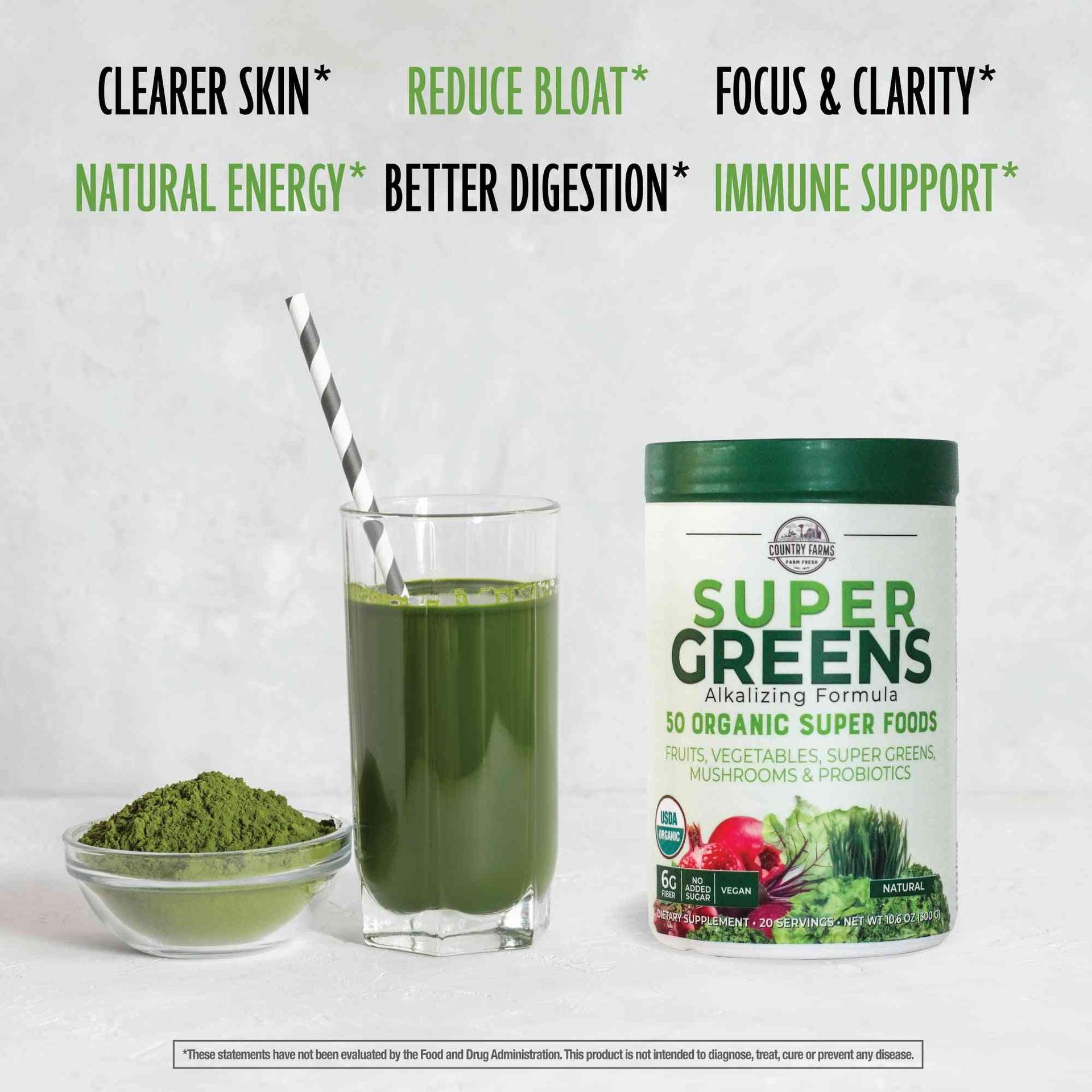 Super green unflavored