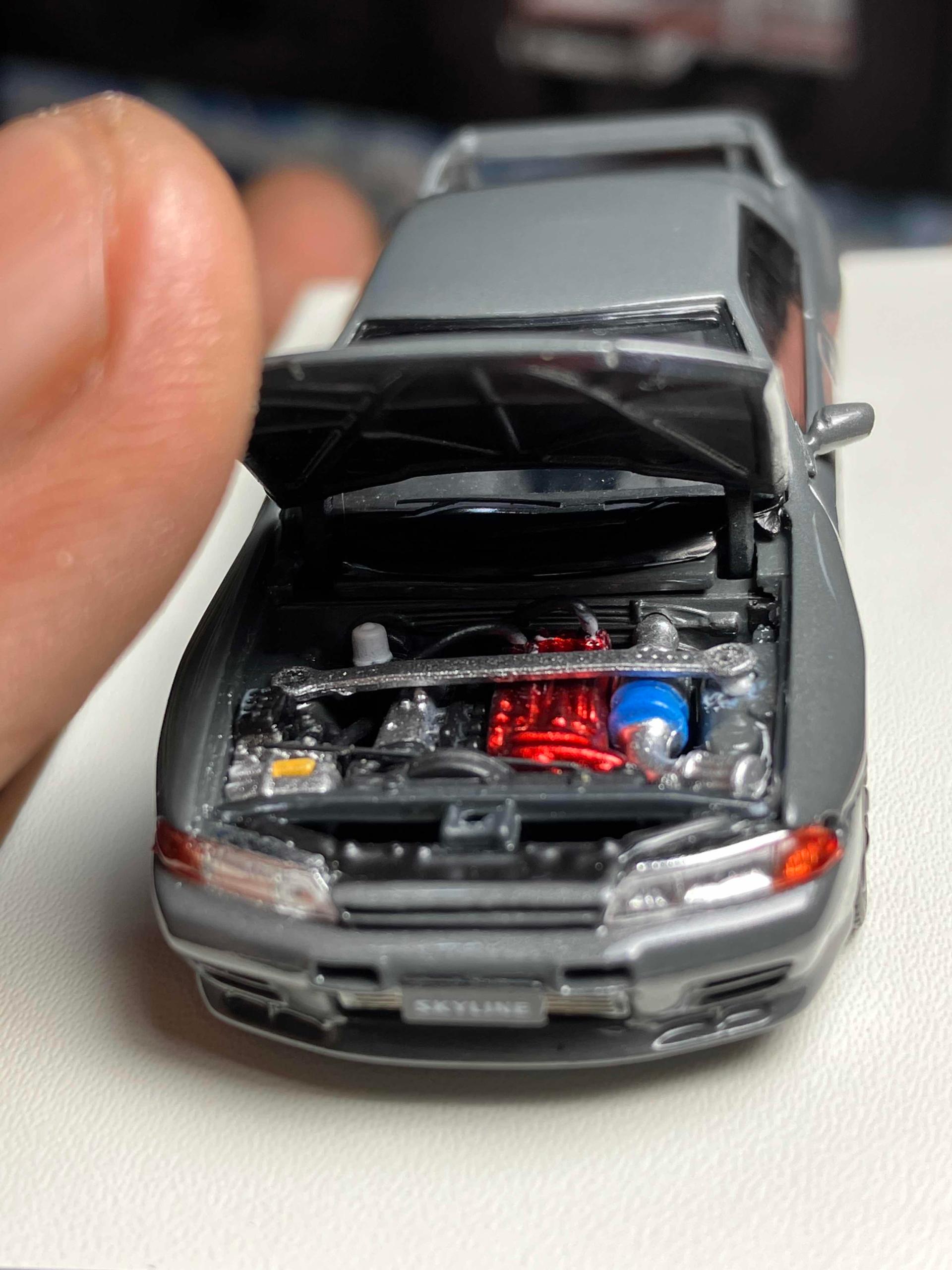 1/64Nissan GT-R R32 open Hold