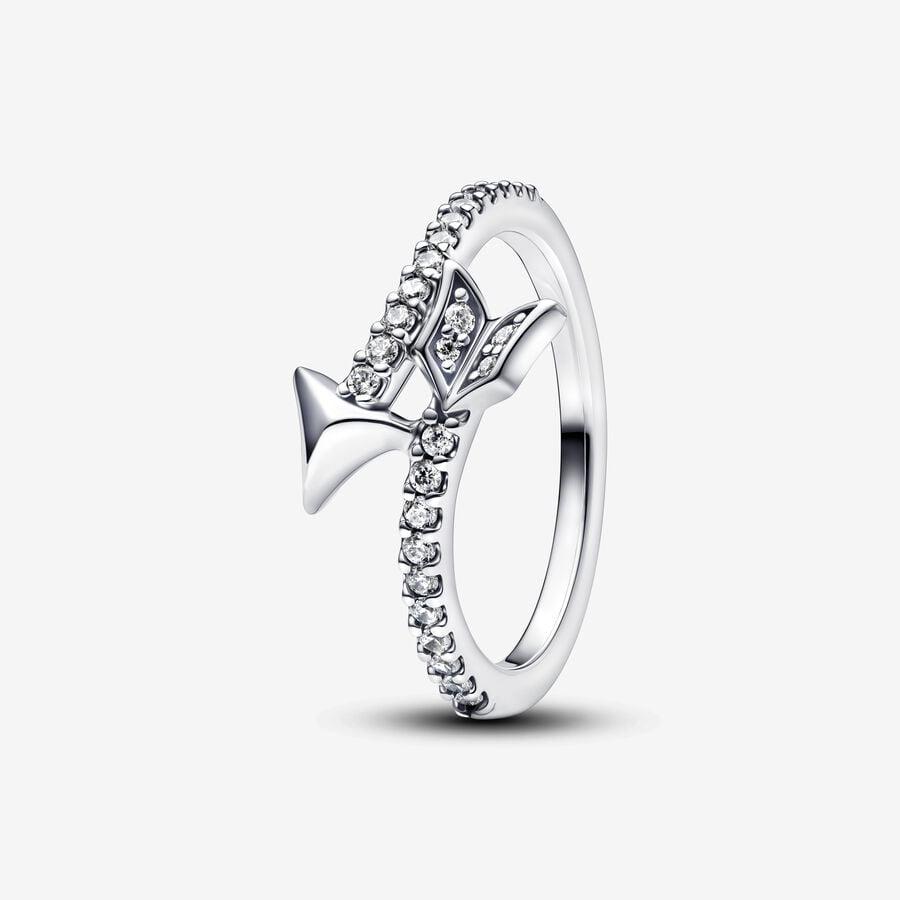 Pandora Sparkling Arrow Ring