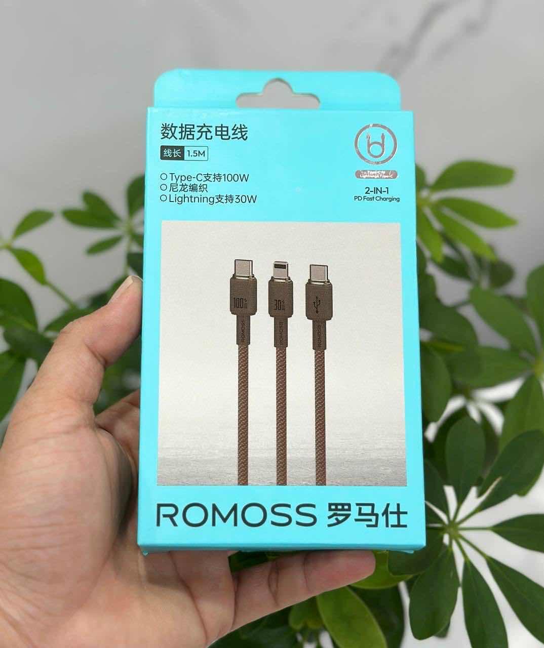 Romoss 2IN1 PD Fast Charging Cable