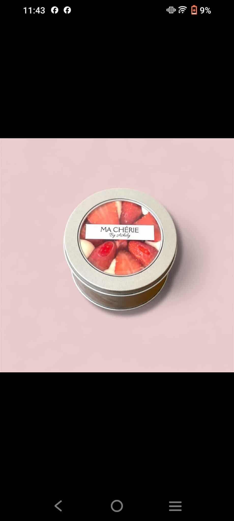 Strawberry Tiramisu box