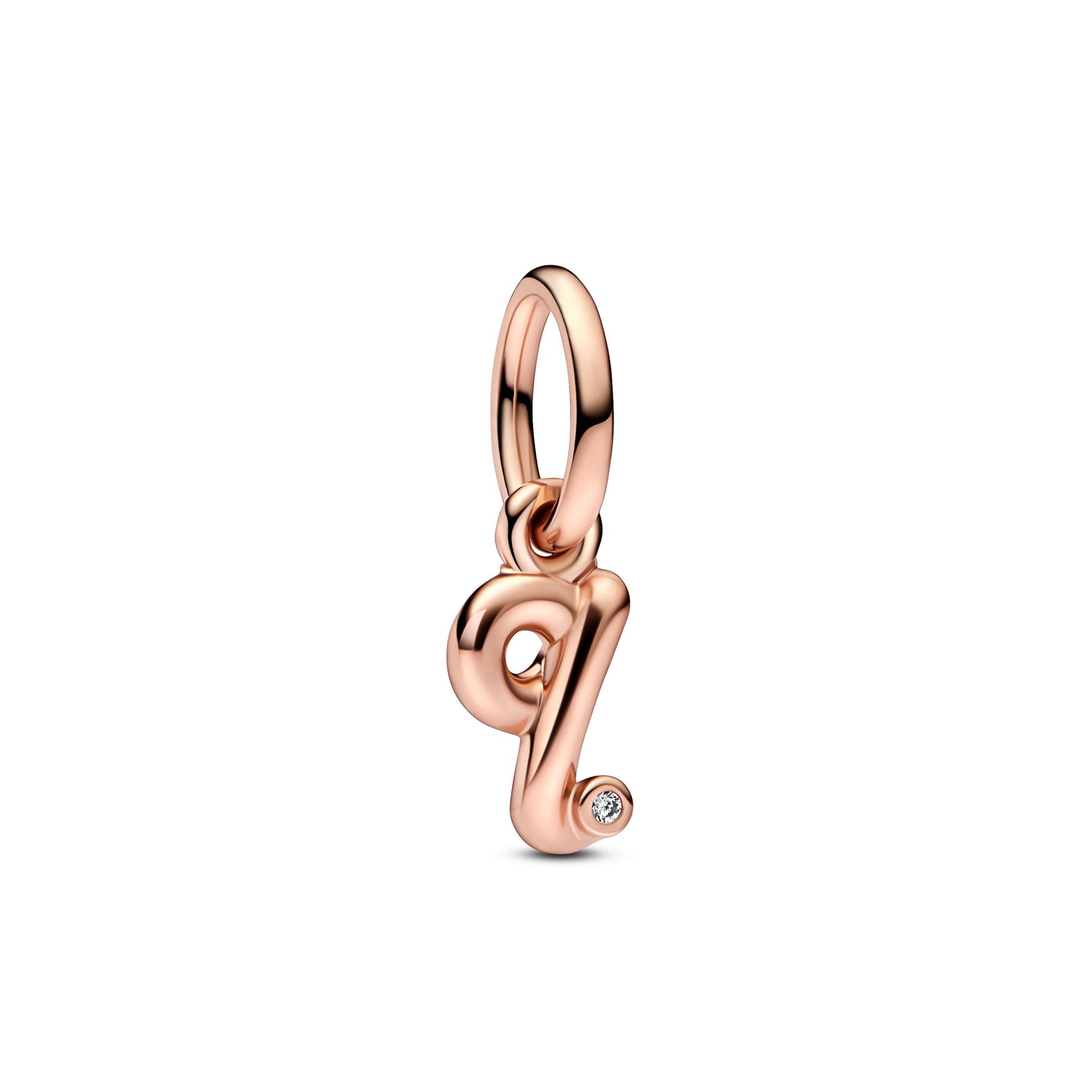 Letter Script Alphabet Dangle Charm