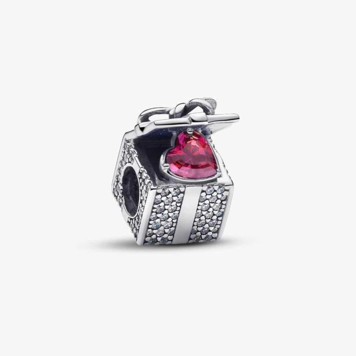 Sparkling Gift Box Charm