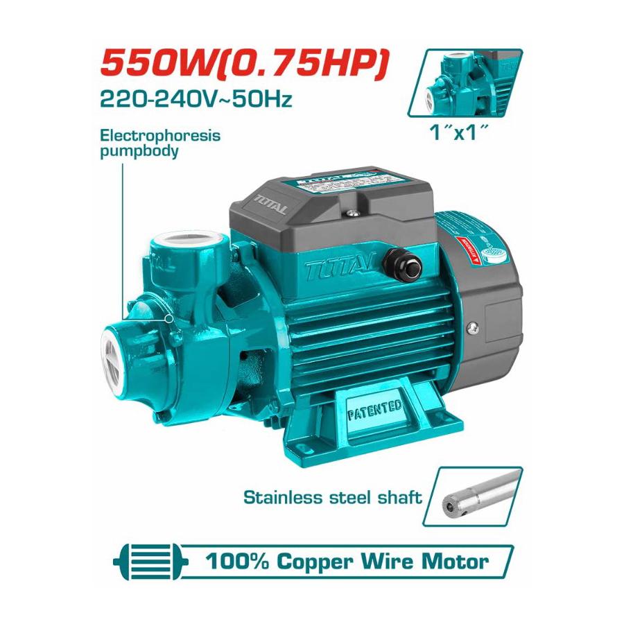Peripheral Pump 550W (0.75Hp) 45m