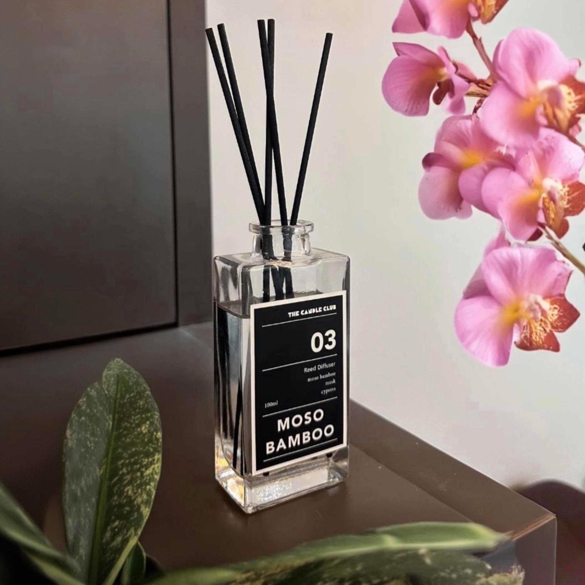 Moso bamboo reed diffuser