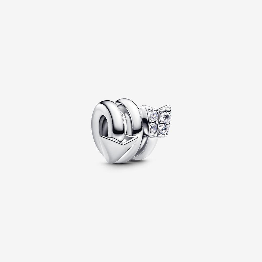 Twisting Arrow Charm