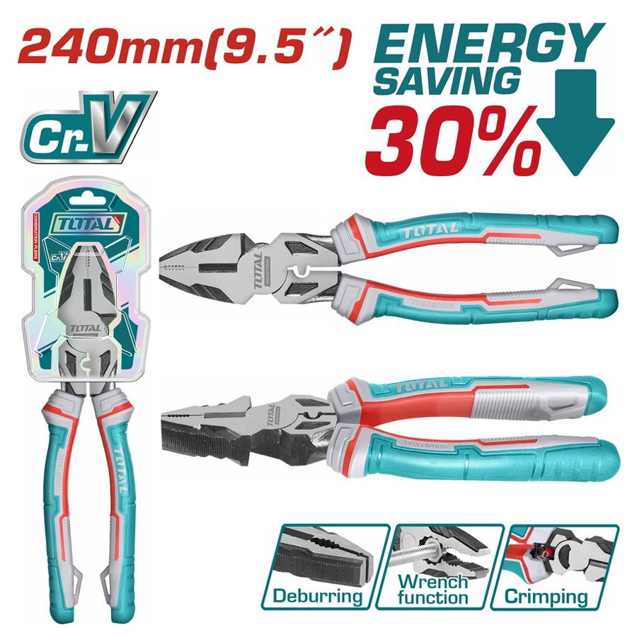 High Leverage Combination Pliers 9.5"