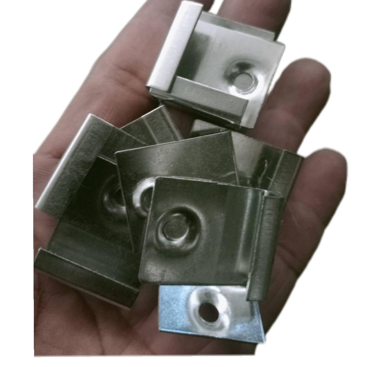 Steel L clip for WPC Decking