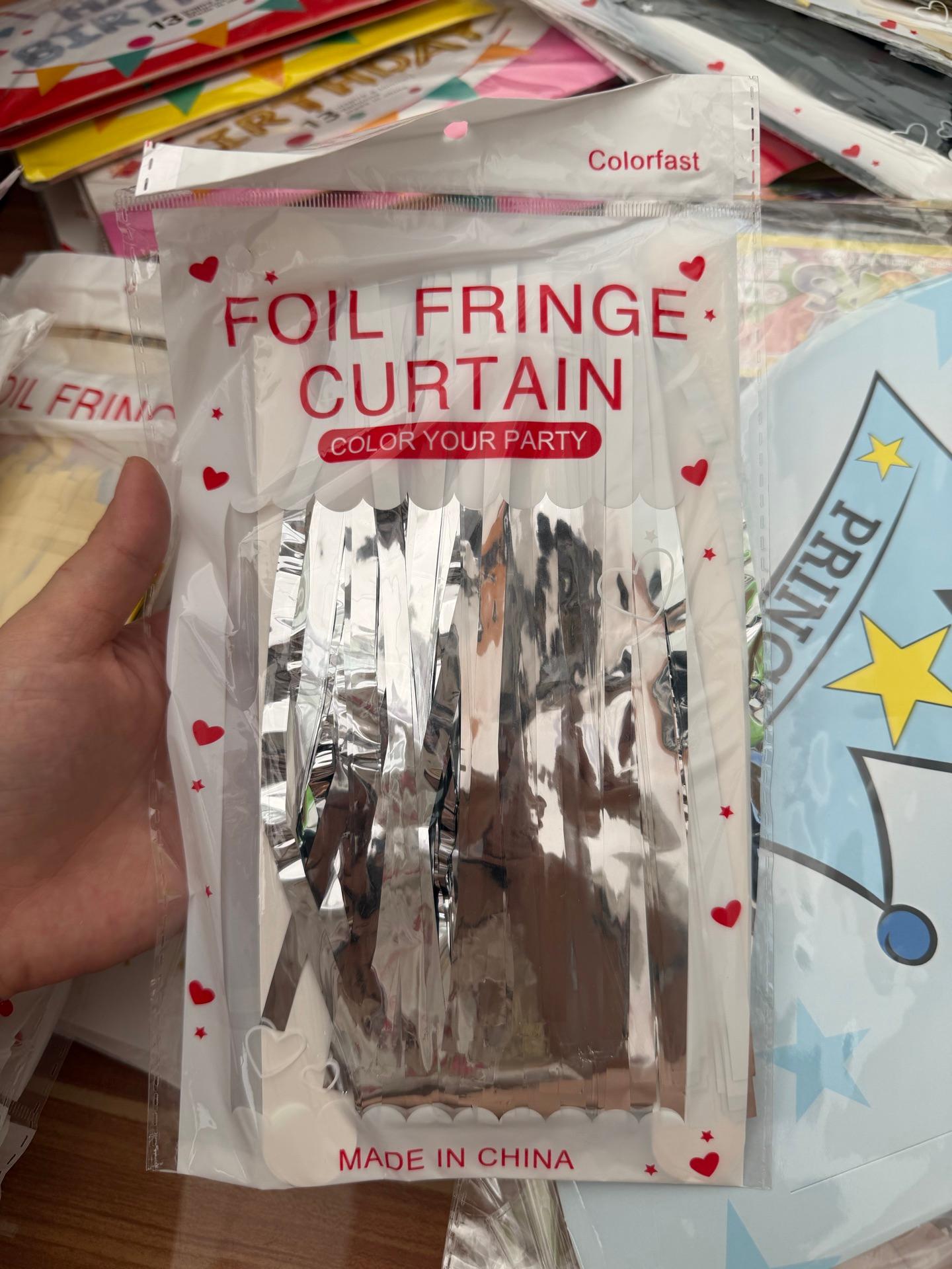 Curtain silver