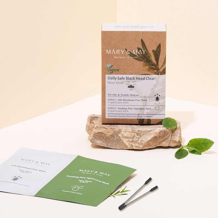 Mary&May Daily Safe Black Head Clear Nose Mask