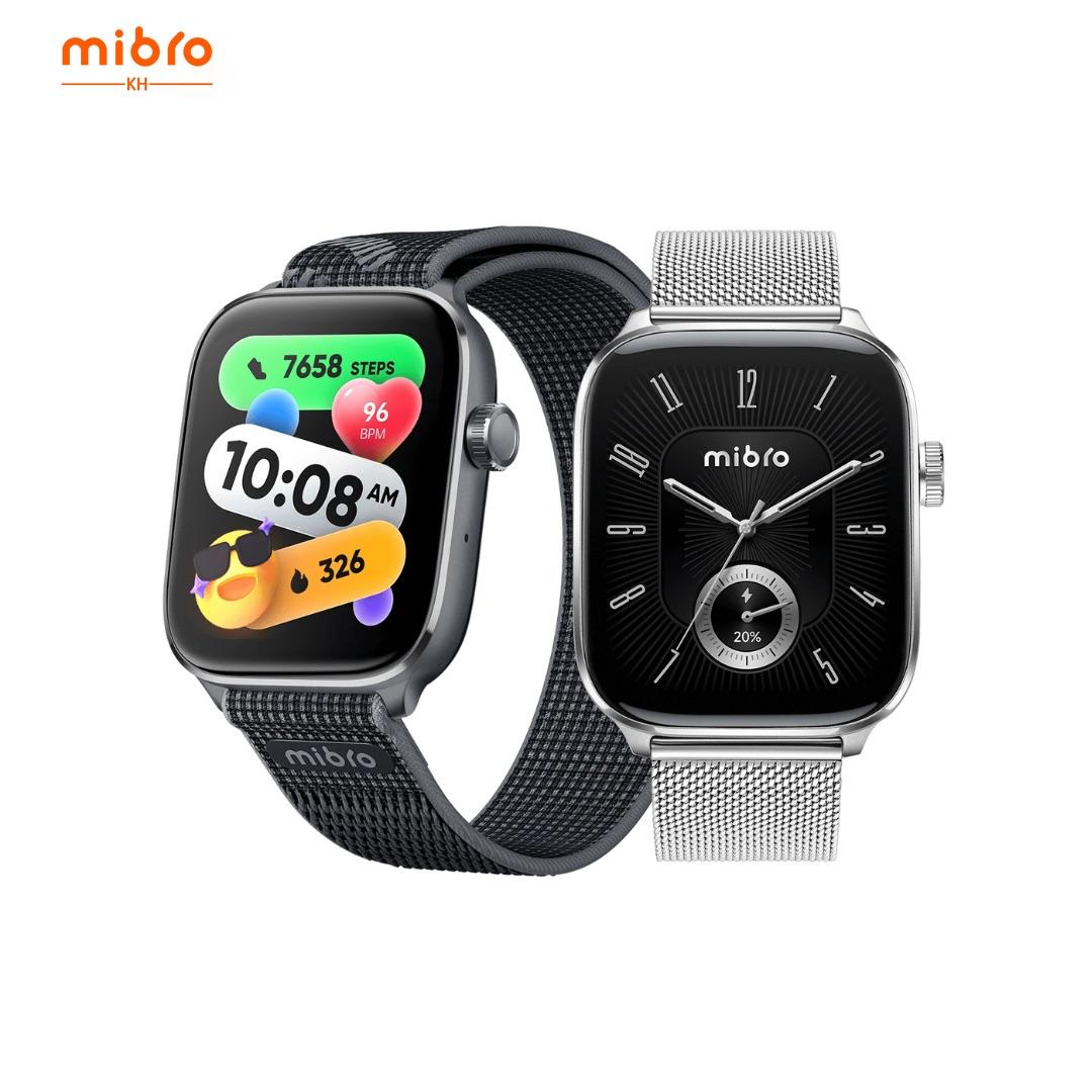 Mibro Watch Fit នាឡិកាឆ្លាតវៃសម្រាប់នារី