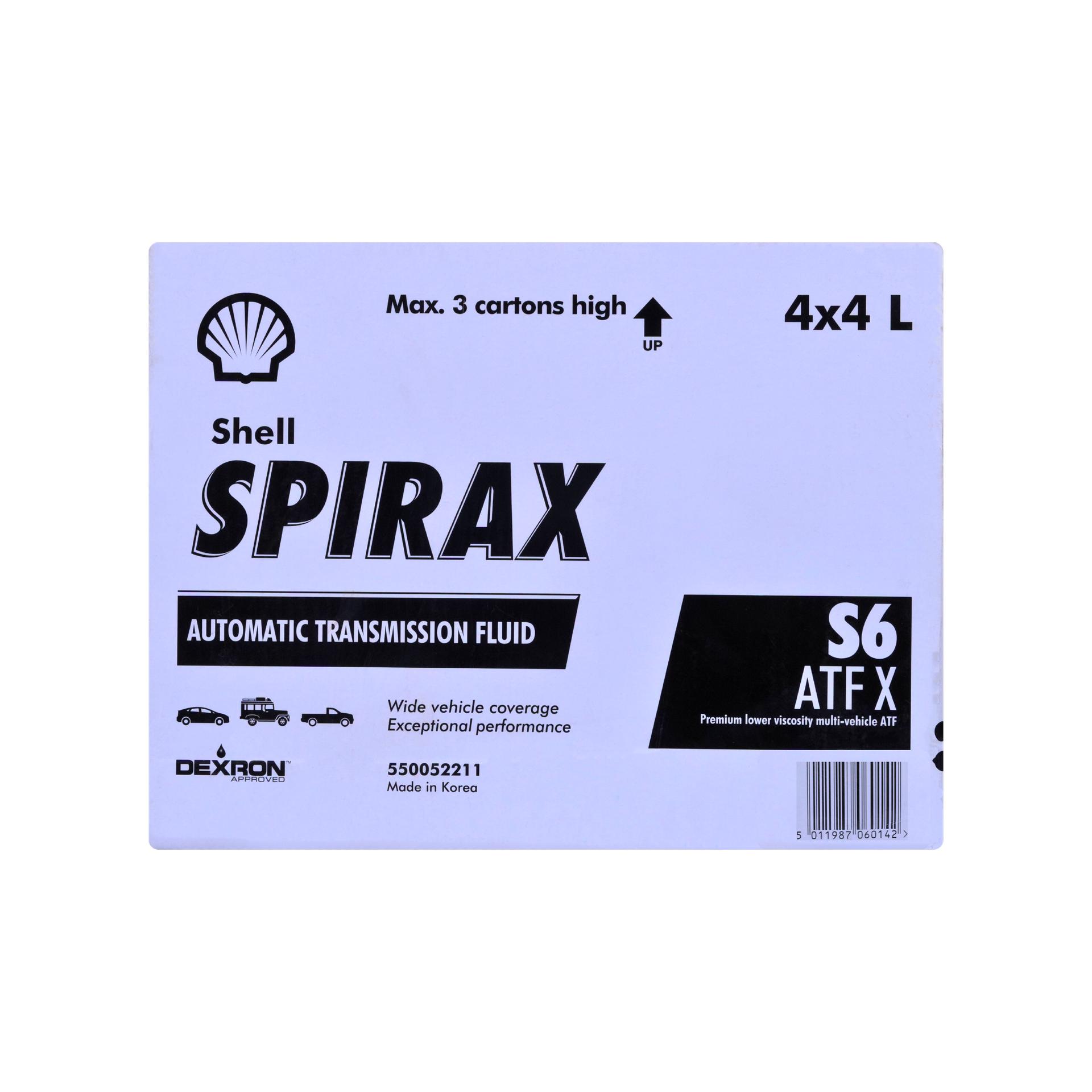 Shell Spirax S6 X ATF MD3 (4x4L)