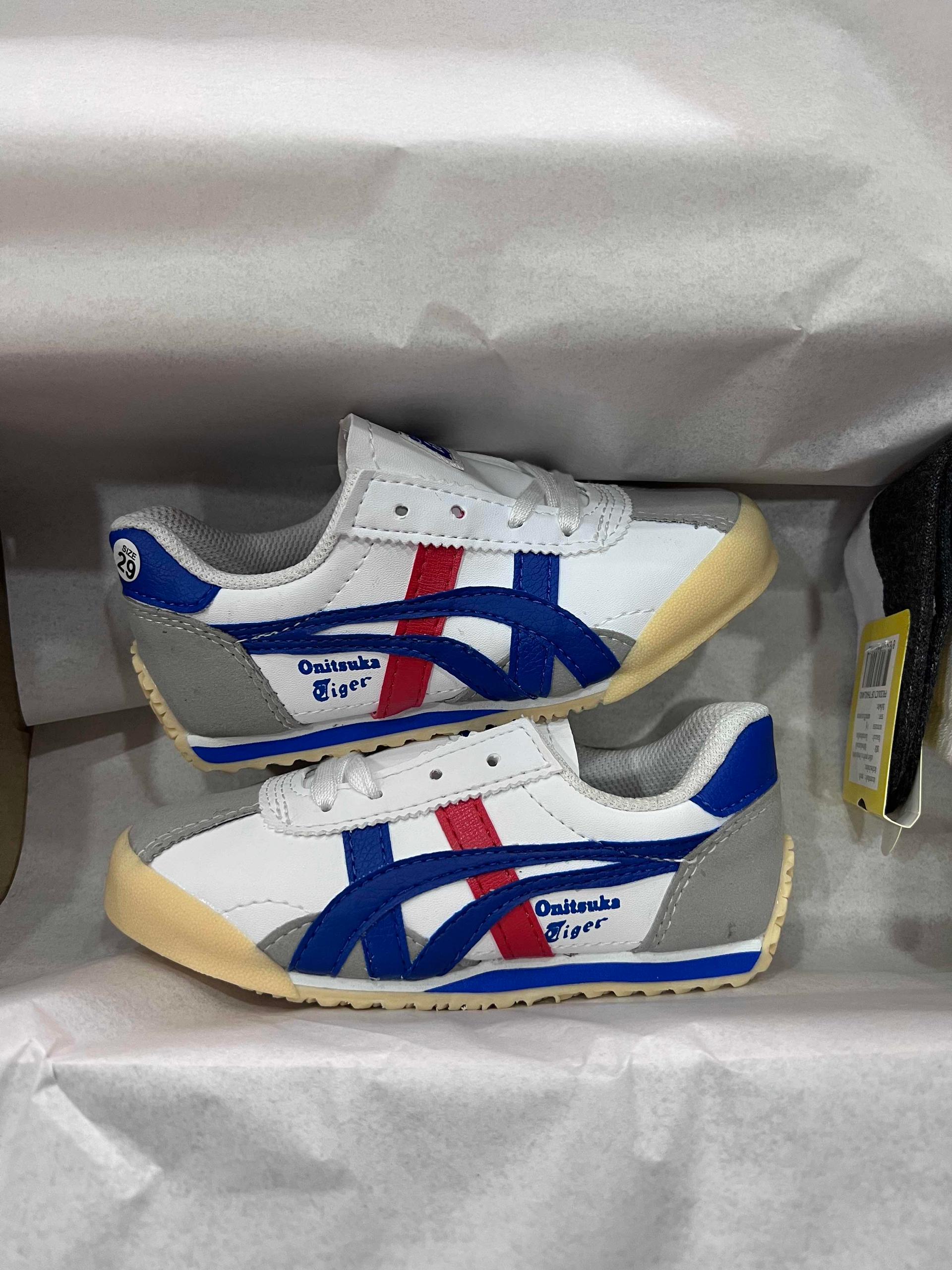 Onisuka Tiger White Blue Red