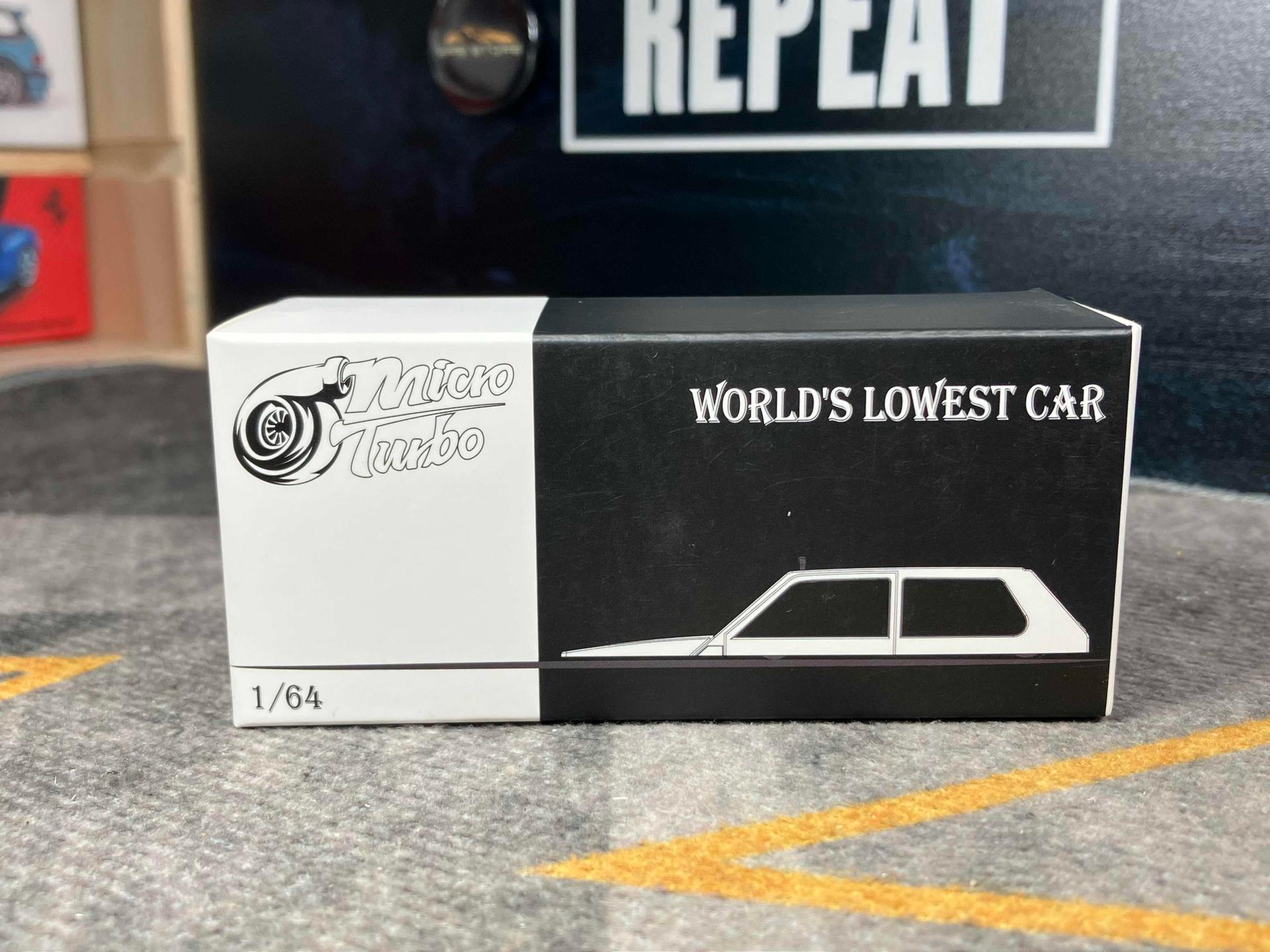 1/64 WOULD'S LOWEST CAR⚫️⚪️