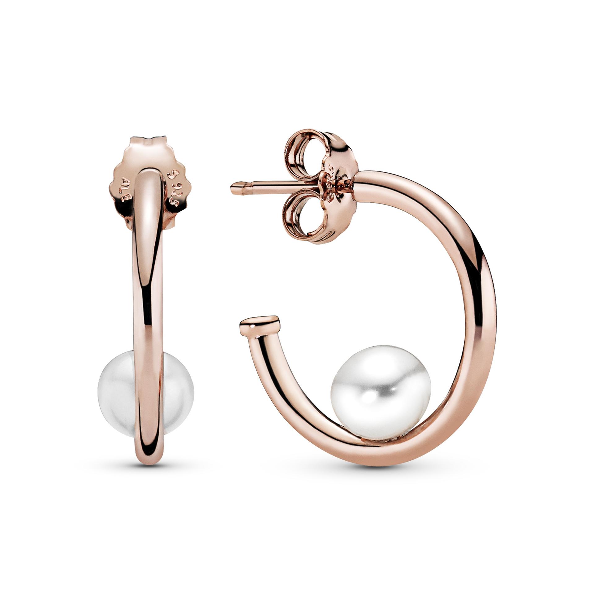 Pandora Rose Contemporary Pearls Earrings