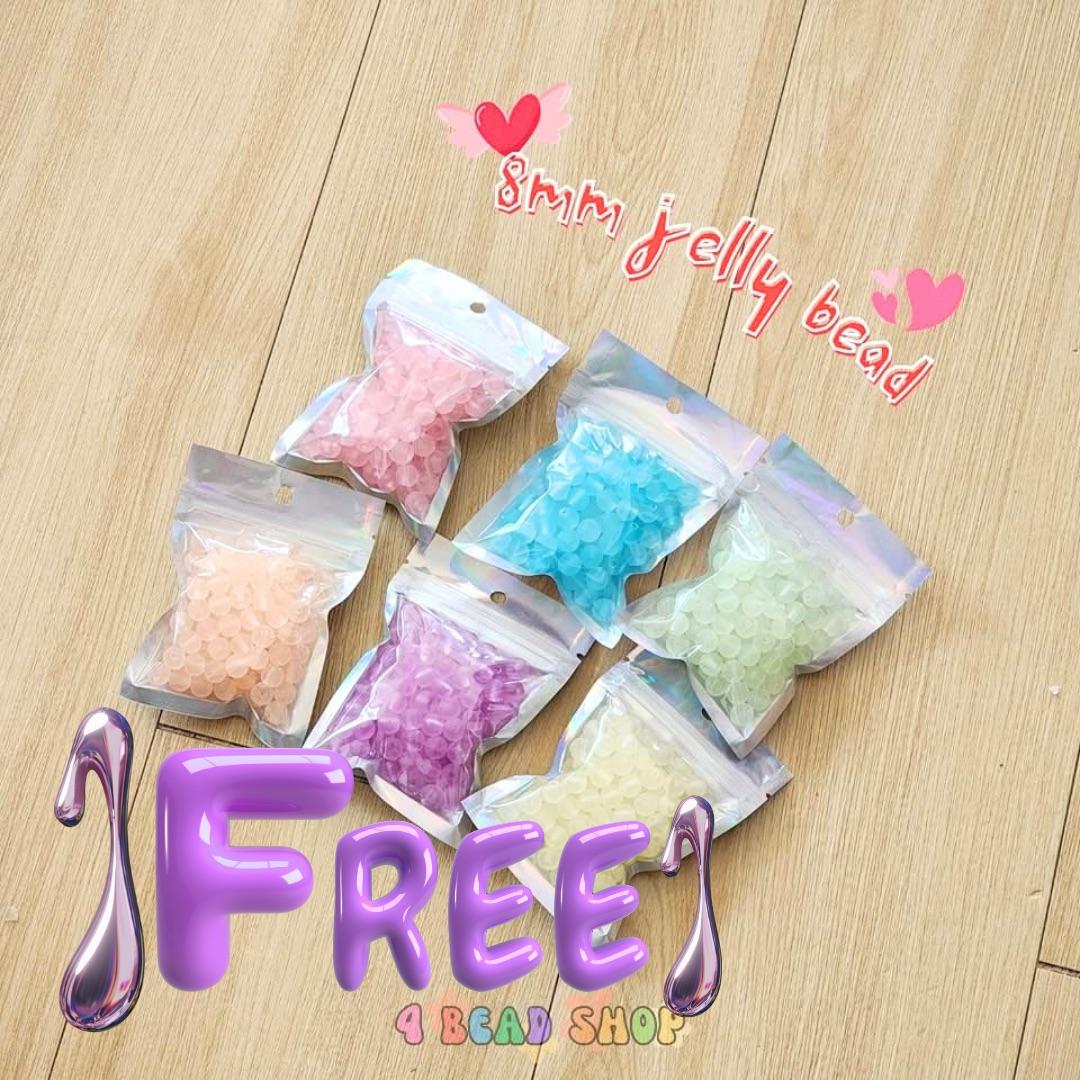 8mm jelly bead