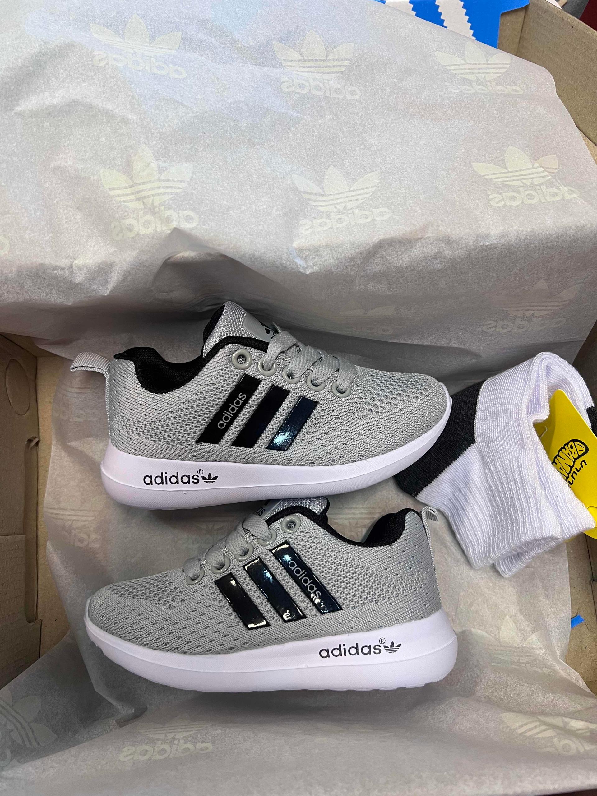 Adidas Grey Black
