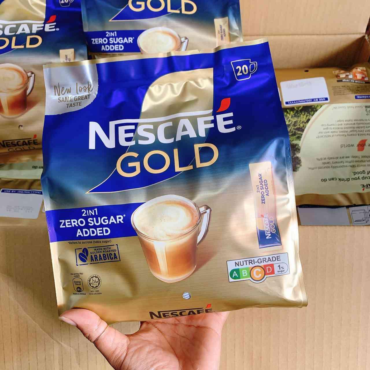 Nescafé gold 2in1 កាហ្វេទឹកដោះគោអត់ស្ក (Malaysia)
