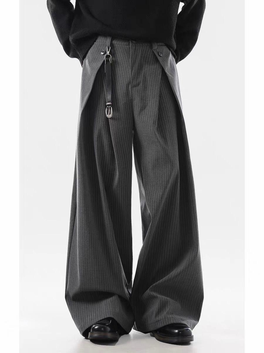 Striped baggy pant
