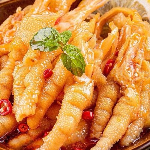 ជ្រក់ជើងមាន់អត់ឆ្អឹង បែបចិន