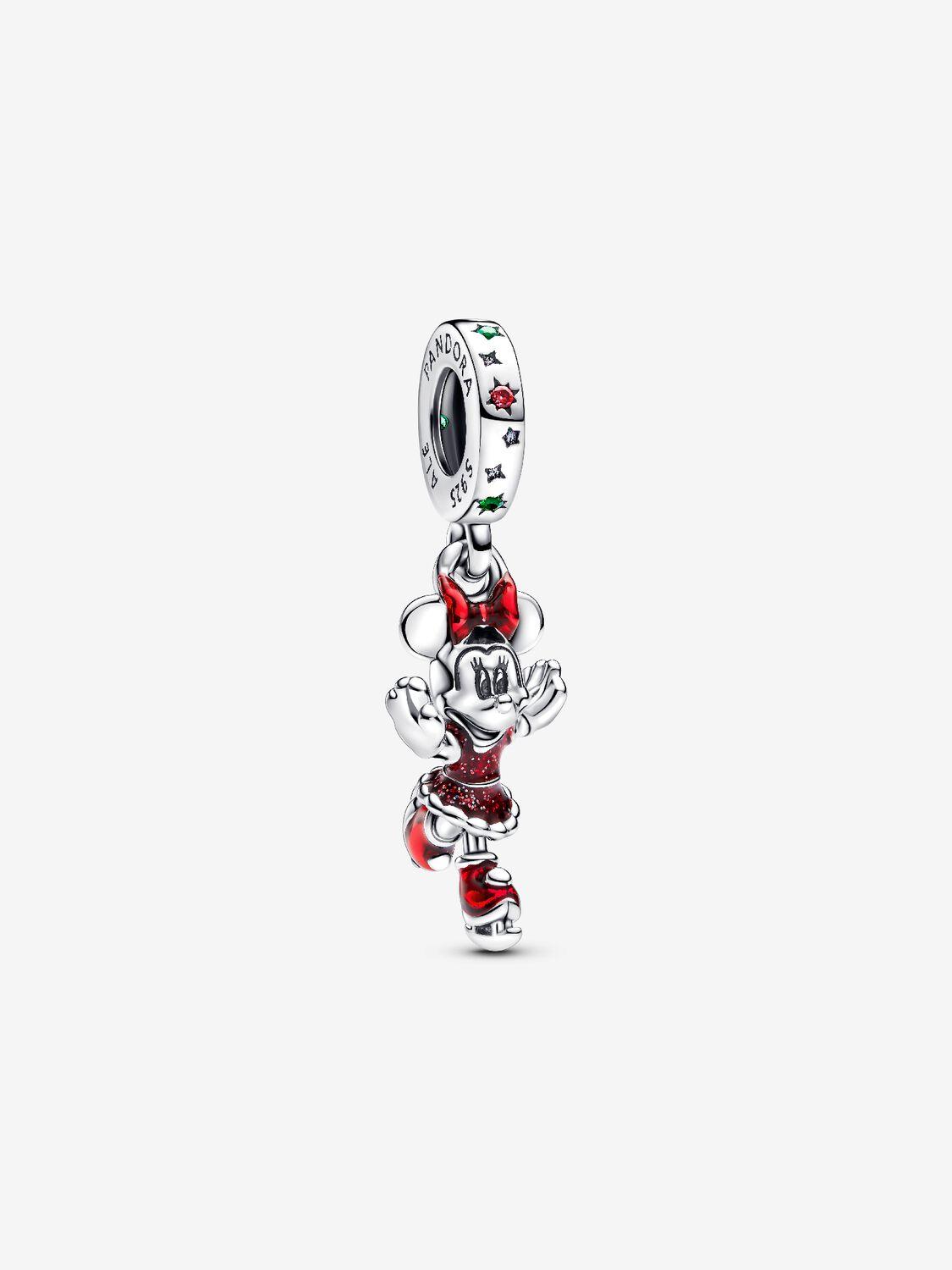 Minnie Mouse Ice Skating Dangle Charm