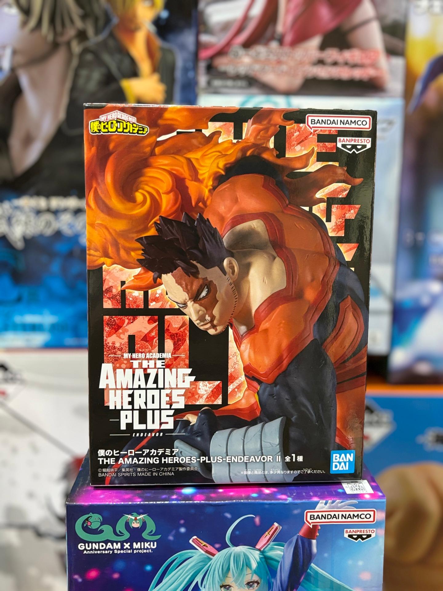 My Hero Academia The Amazing Heroes Plus Endeavor II figure