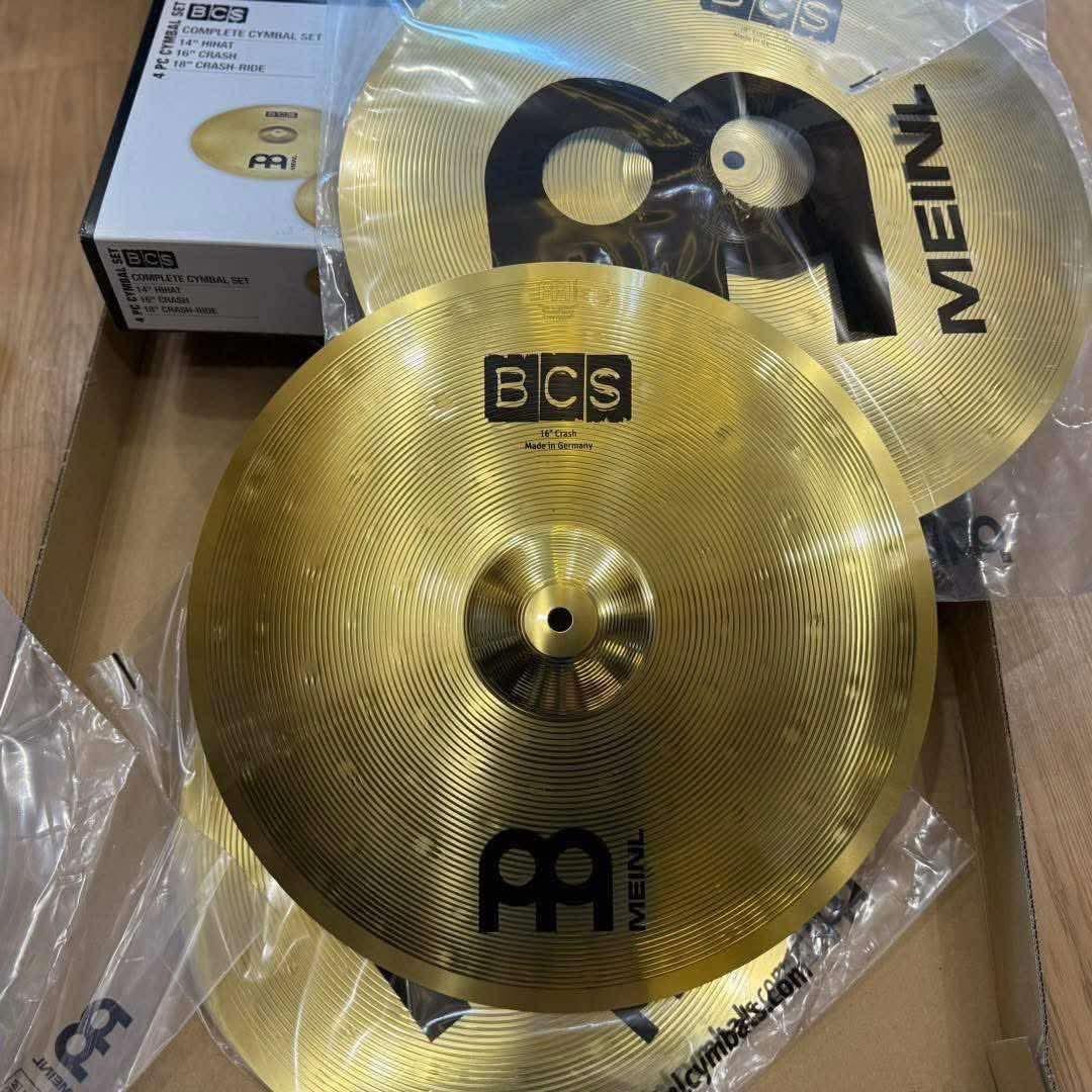🥁 Meinl BCS Cymbal Set (14" / 16" / 18")