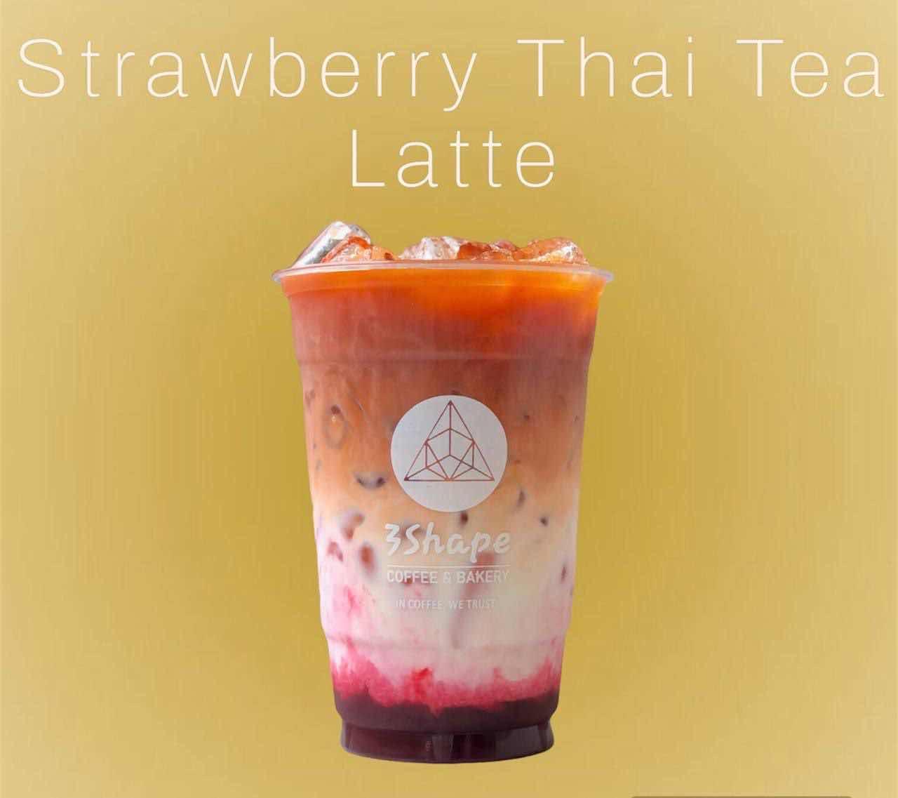 Strawberry Red Tea Latte