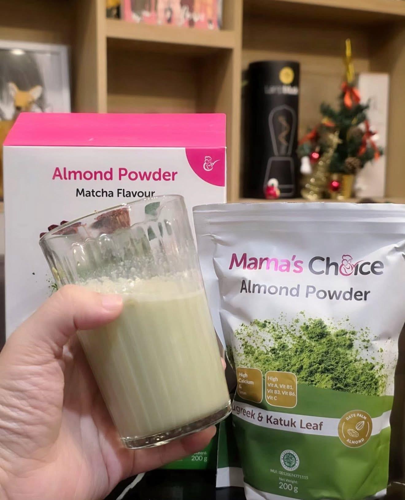 ម្សៅឆុងជំនួយបង្កើនទឹកដោះ - Almond Power Matcha