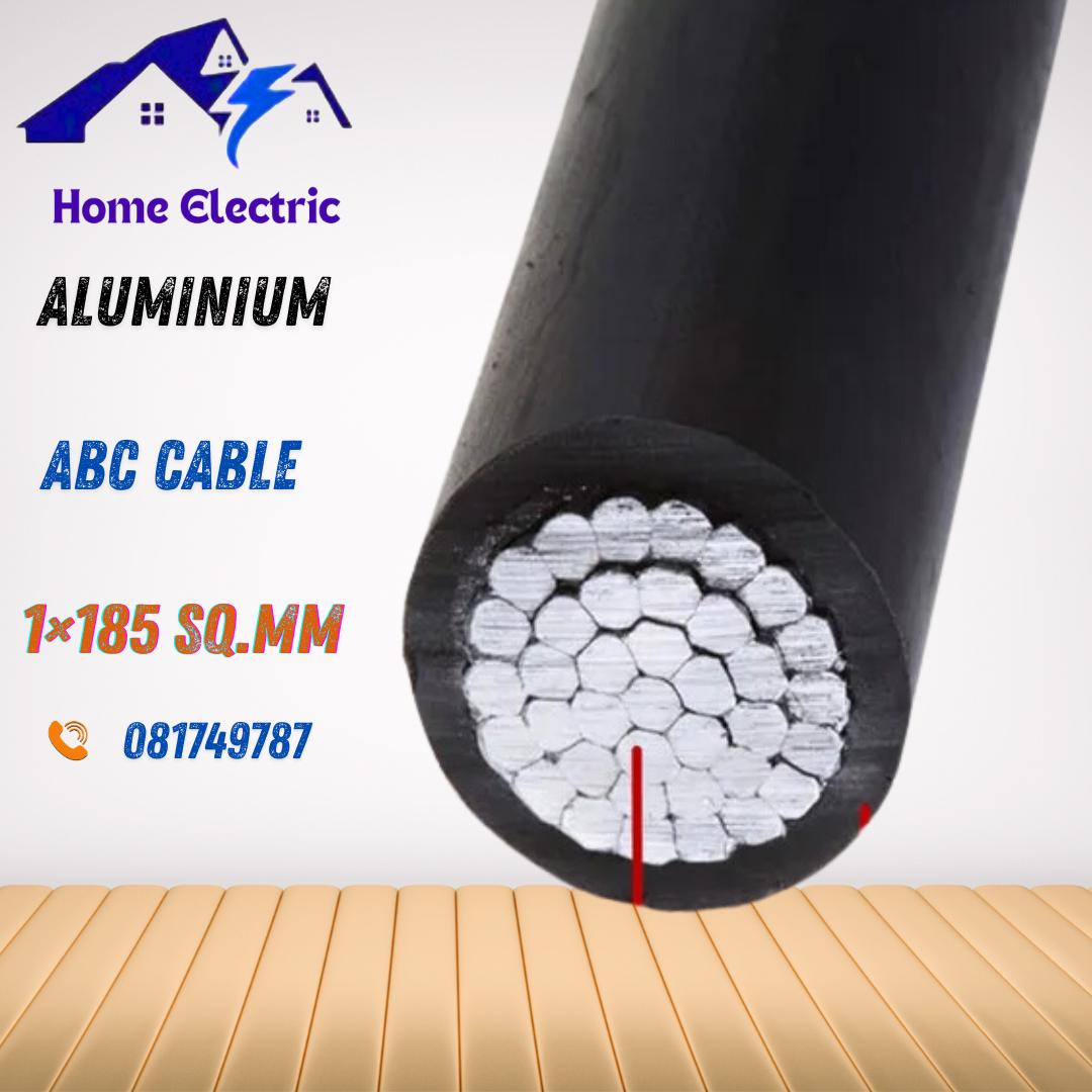 ខ្សែភ្លើងអាលុយមីញ៉ូម ABC 1x185 Sq.mm