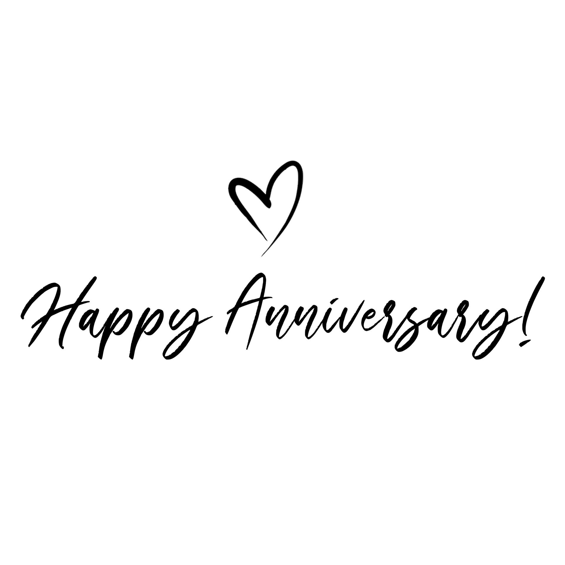 Happy Anniversary!