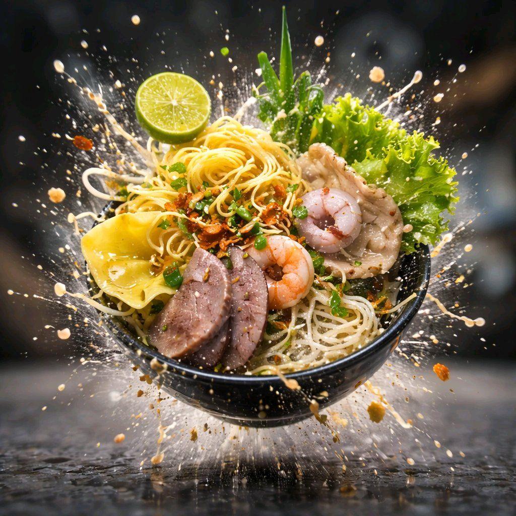 ស៊ុបមីគាវពិសេស / Wonton Noodle Soup