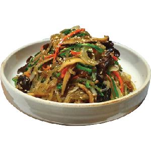 Japchae-ឆាមីសួរបន្លៃបែបកូរ៉េ-잡채