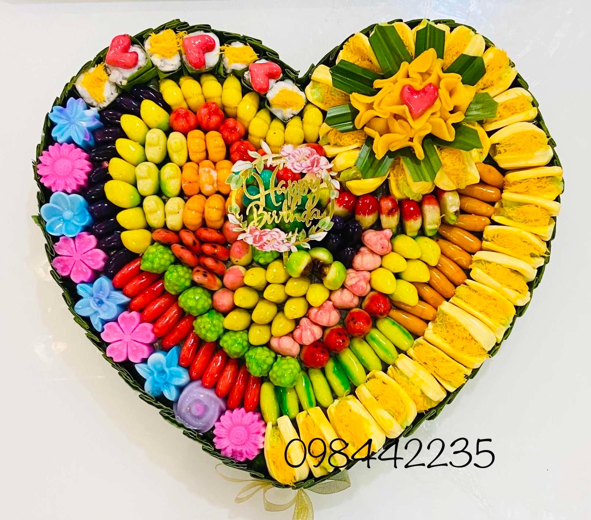 នំបេះដូង 50$