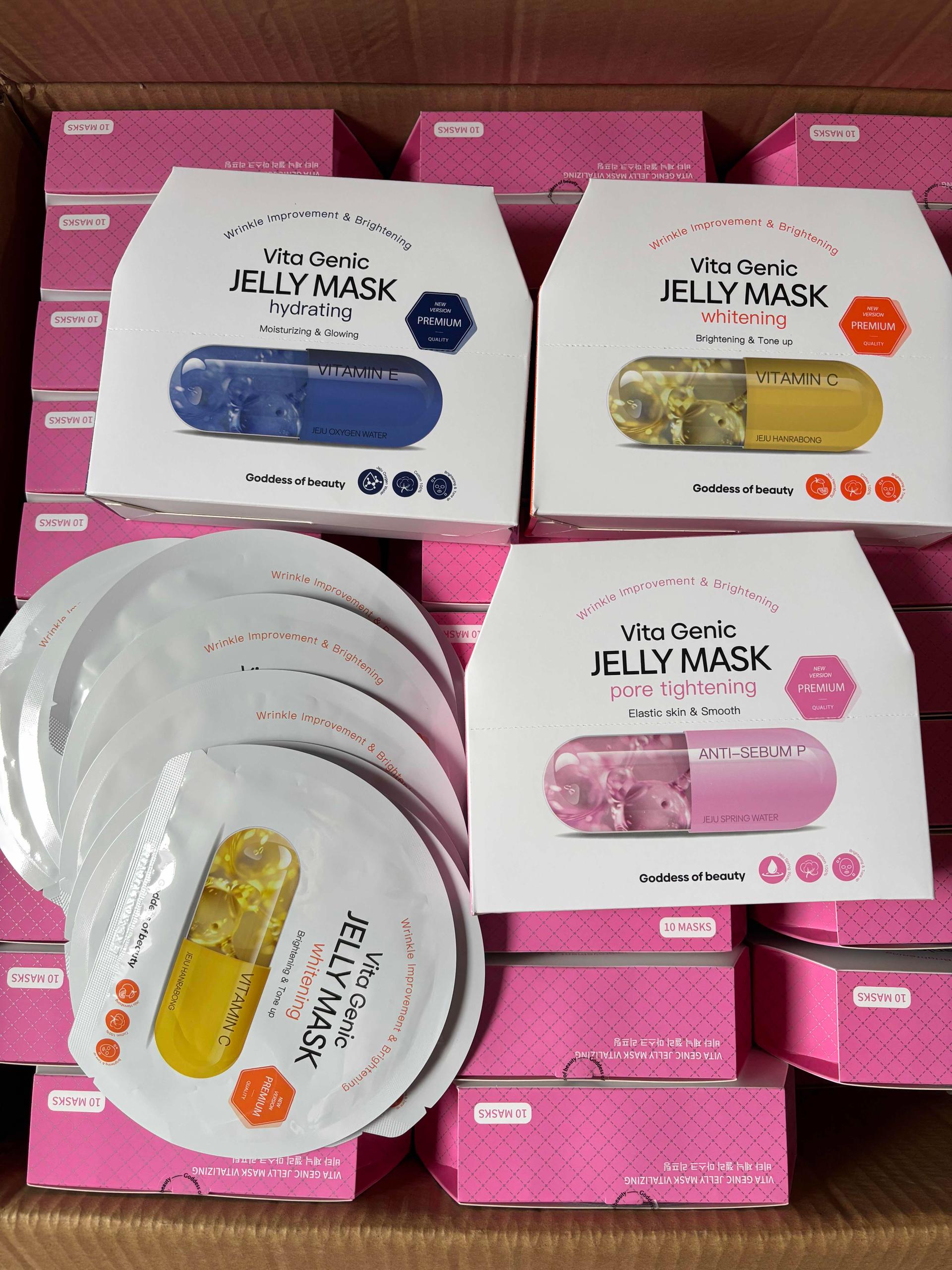 Vita collagen Mask(1ប្រអប់=10សន្លឹក)