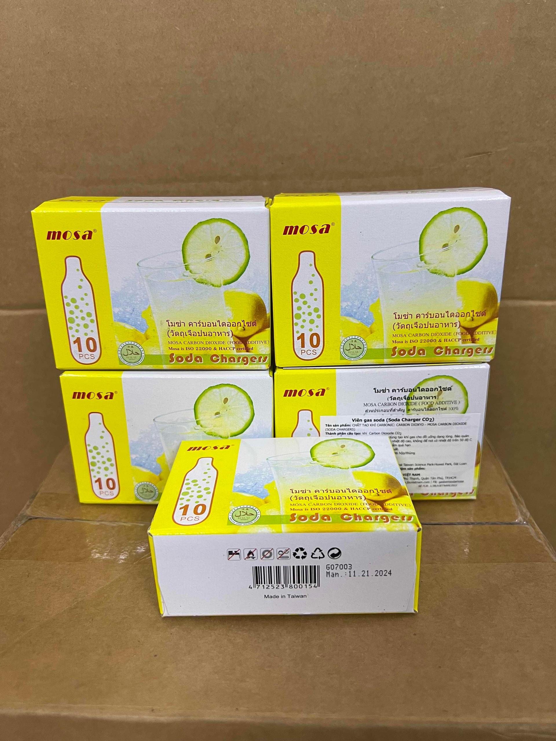 ហ្គាសសូដា Mosa Soda Charger
