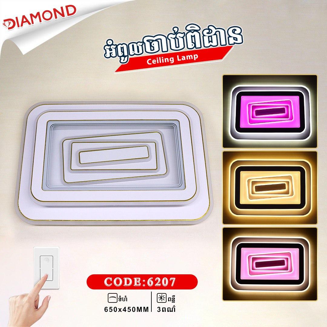 អំពូលគ្រិស្ដាល់ពិដានជ្រុង