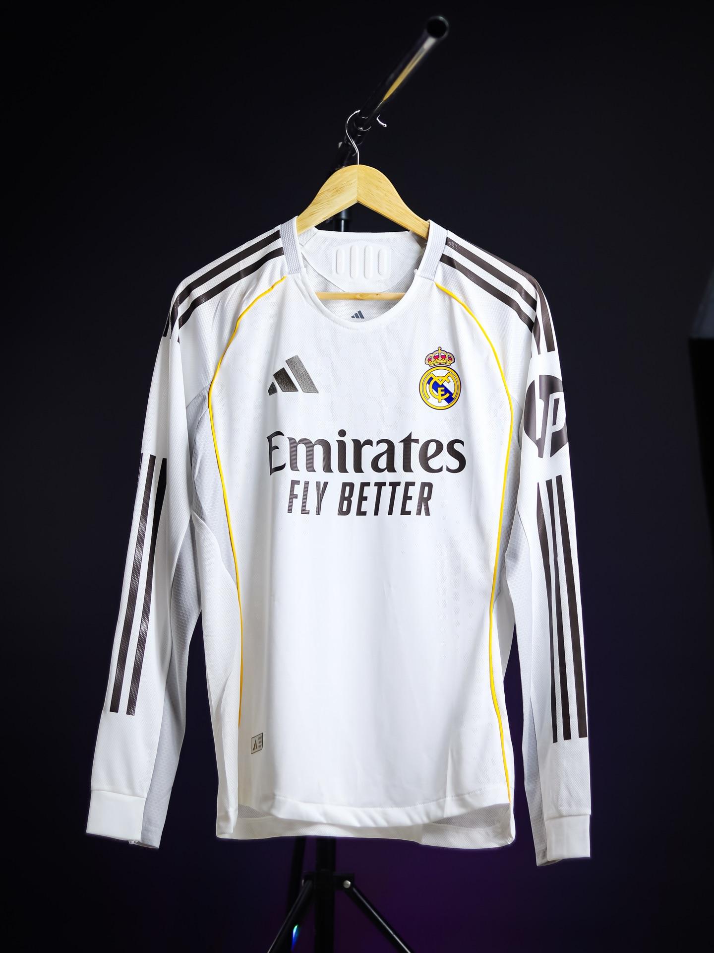 Real Madrid Home Kit Long Sleeve